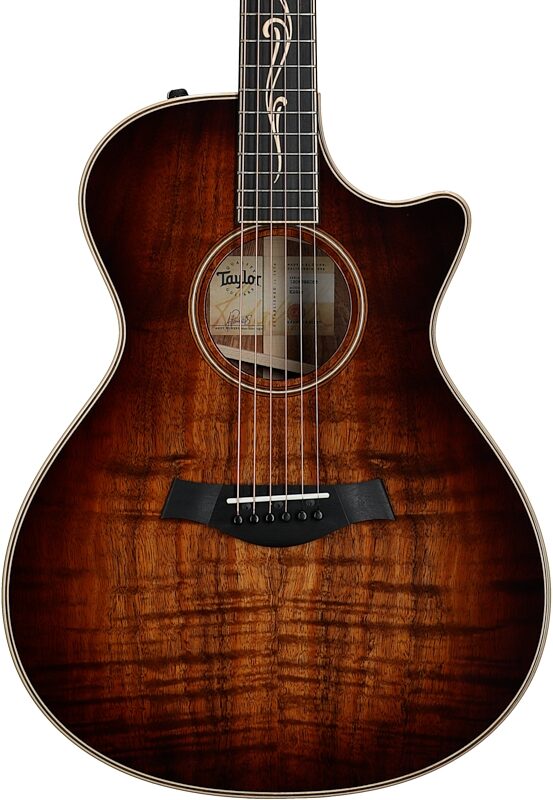 open zoom image for Taylor K22ce Grand Concert Acoustic-Electric Guitar (with Case), New, Body Straight Front
