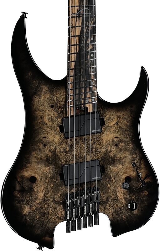 open zoom image for Legator Ghost 6 OD Multi-Scale Guitar, Jupiter Burst, Body Straight Front