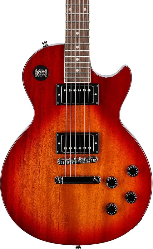 open zoom image for Epiphone Les Paul Tribute Electric Guitar, Heritage Cherry Sunburst, Body Straight Front