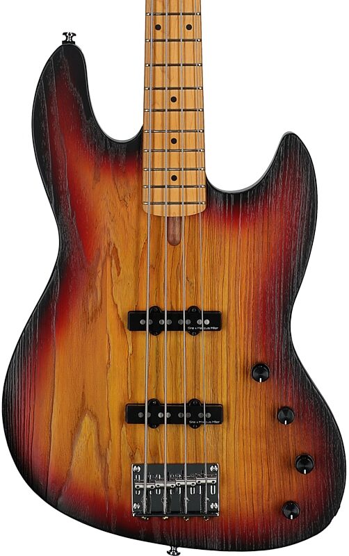 open zoom image for Sire Marcus Miller V6 Electric Bass, 3-Tone Sunburst, Body Straight Front