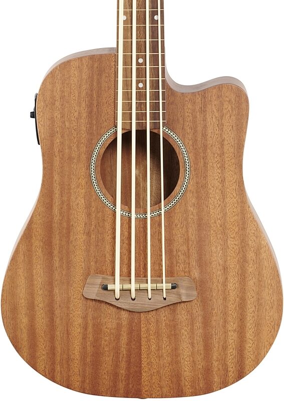 open zoom image for Gold Tone M-Bass 23 Acoustic-Electric Fretless Bass Guitar, New, Body Straight Front