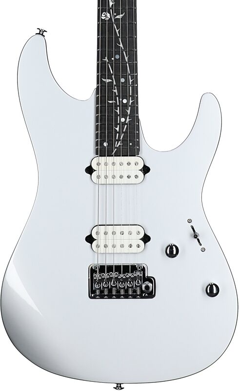open zoom image for Ibanez TOD10 Tim Henson Electric Guitar (with Gig Bag), Classic Silver, Open Box (Very Good), Body Straight Front