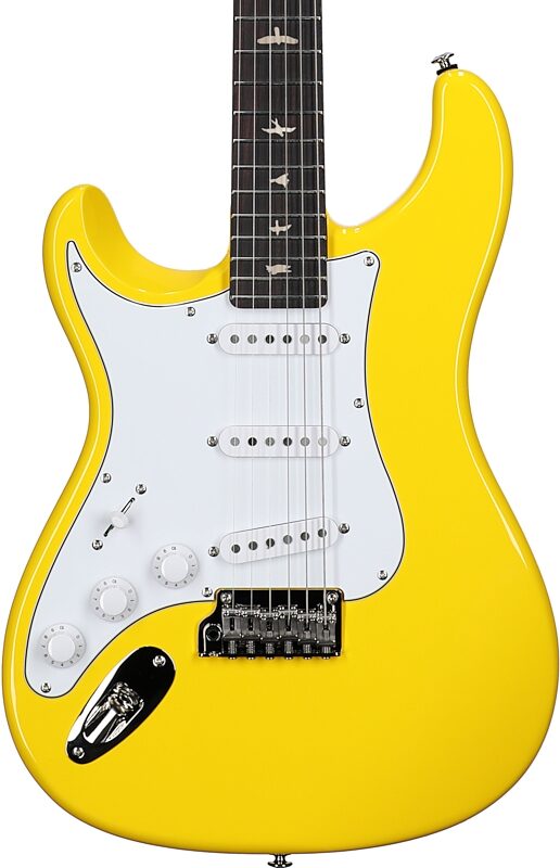 open zoom image for PRS Paul Reed Smith SE Silver Sky Electric Guitar, Left-Handed, Rosewood Fretboard (with Gig Bag), Dandy Lion, Body Straight Front