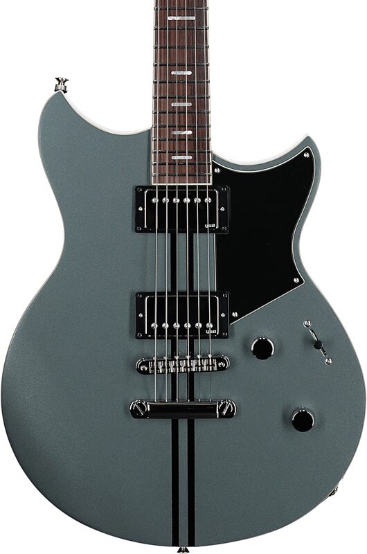 open zoom image for Yamaha Revstar Standard RSS20 Electric Guitar (with Gig Bag), Mist Green, Body Straight Front