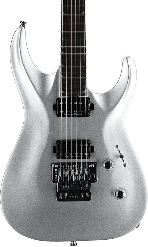 open zoom image for Jackson Pro Plus Soloist SLA2 Electric Guitar, with Ebony Fingerboard (and Gig Bag), Quicksilver, Body Straight Front