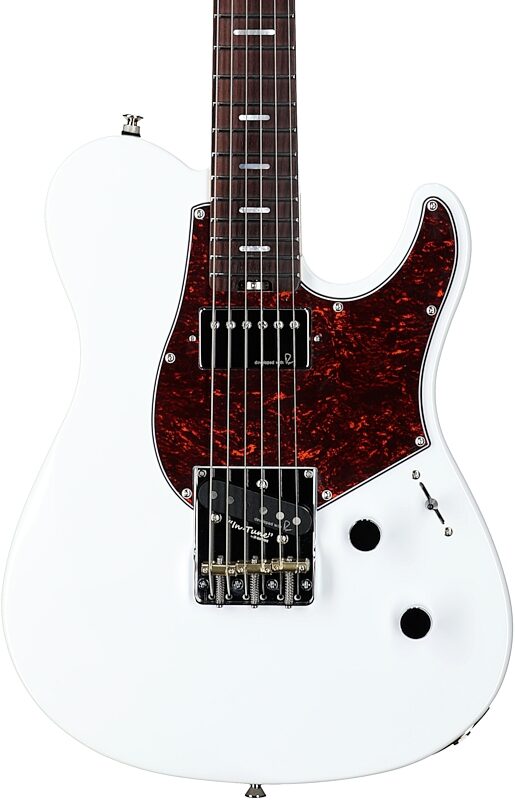 open zoom image for Yamaha PACP11S Pacifica Pro Electric Guitar, Rosewood Fingerboard (with Case), Shell White, Body Straight Front