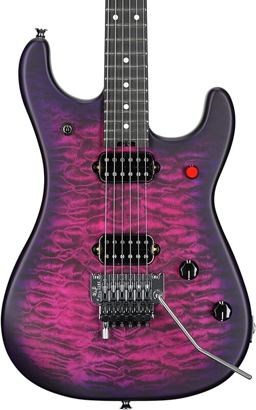 open zoom image for EVH Eddie Van Halen 5150 Series Deluxe Electric Guitar, Purple Daze, Body Straight Front