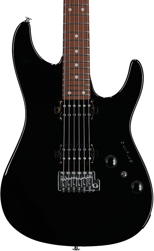 open zoom image for Ibanez AZ24S2 Electric Guitar, Black, Body Straight Front