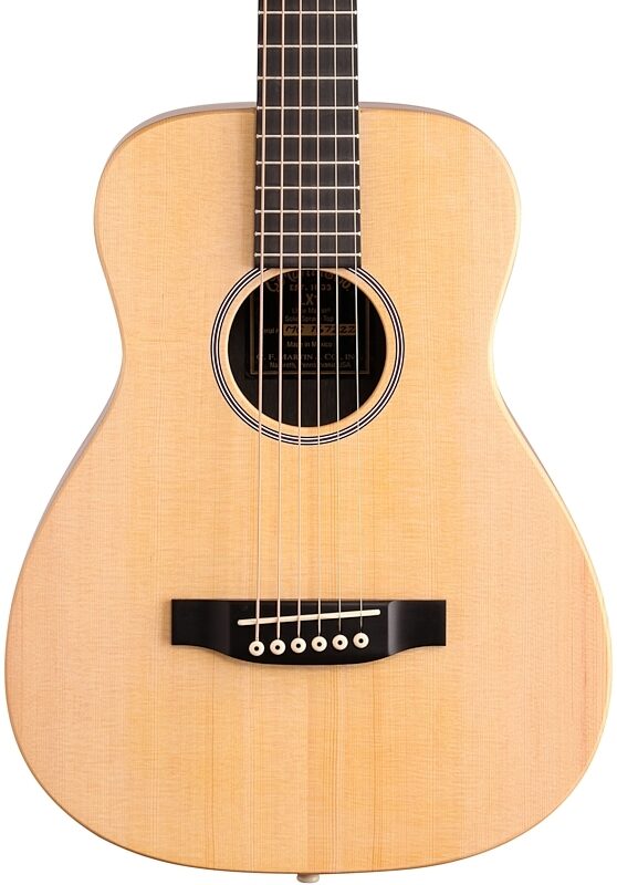open zoom image for Martin LX1 Little Martin Acoustic Guitar (with Gig Bag), New, Body Straight Front