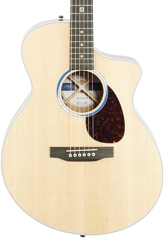 open zoom image for Martin SC-13E Acoustic-Electric Guitar (with Gig Bag), New, Body Straight Front