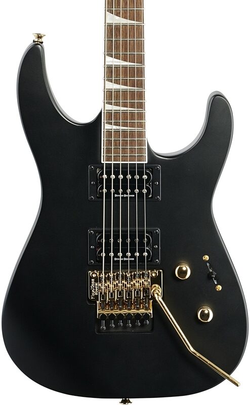 open zoom image for Jackson X Series Soloist SLX DX Electric Guitar (with Poplar Body), Satin Black, Body Straight Front