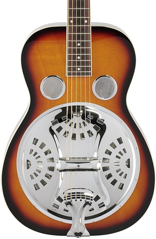 open zoom image for Gold Tone Paul Beard Round Neck Resonator Guitar, New, Body Straight Front
