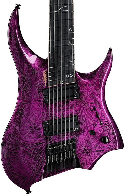open zoom image for Legator Revenant 7 Multi-Scale Electric Guitar, Purple Rain, Open Box (Very Good), Body Straight Front