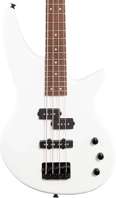 open zoom image for Jackson JS2 Spectra Electric Bass, Snow White, Body Straight Front