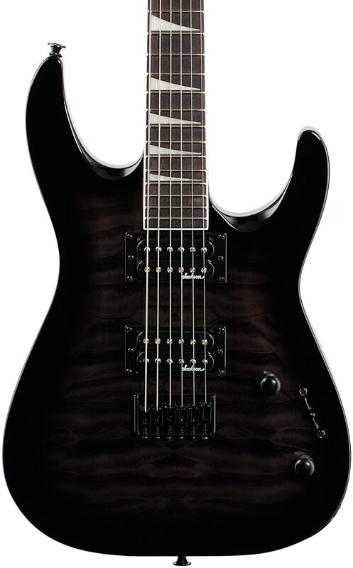 open zoom image for Jackson JS Dinky JS32Q DKAHT Electric Guitar, Transparent Blackburst, Body Straight Front