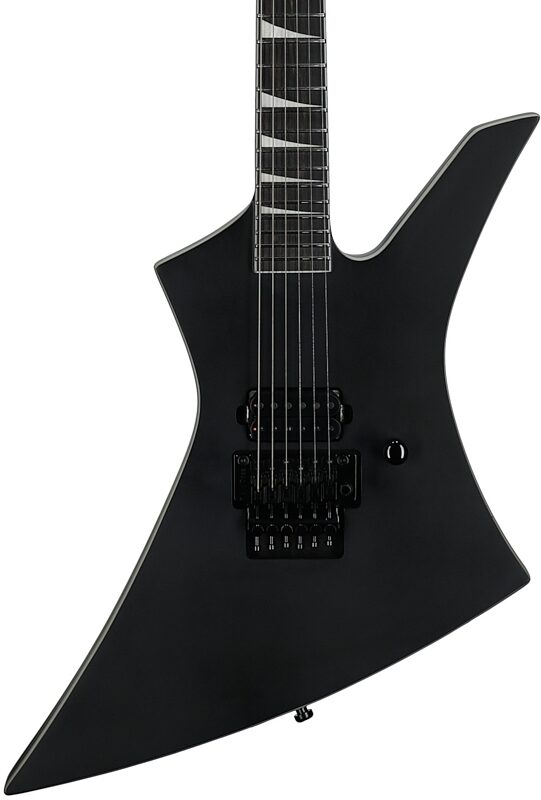 open zoom image for Jackson Limited Edition Pro Plus Pure Metal Kelly KE1A Electric Guitar, Satin Black, Body Straight Front