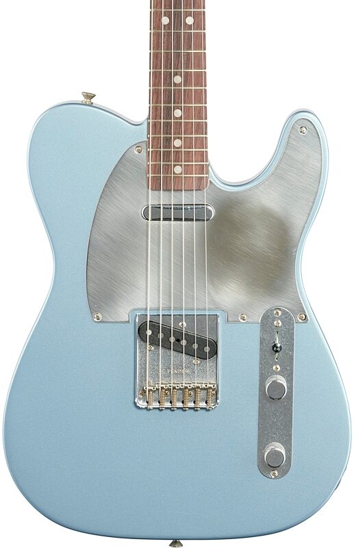 open zoom image for Fender Chrissie Hynde Telecaster Electric Guitar (with Case), Ice Blue Metal, Body Straight Front
