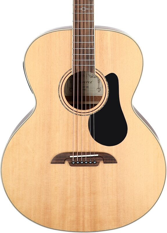 open zoom image for Alvarez ABT60E Baritone Acoustic-Electric Guitar, Natural, Body Straight Front