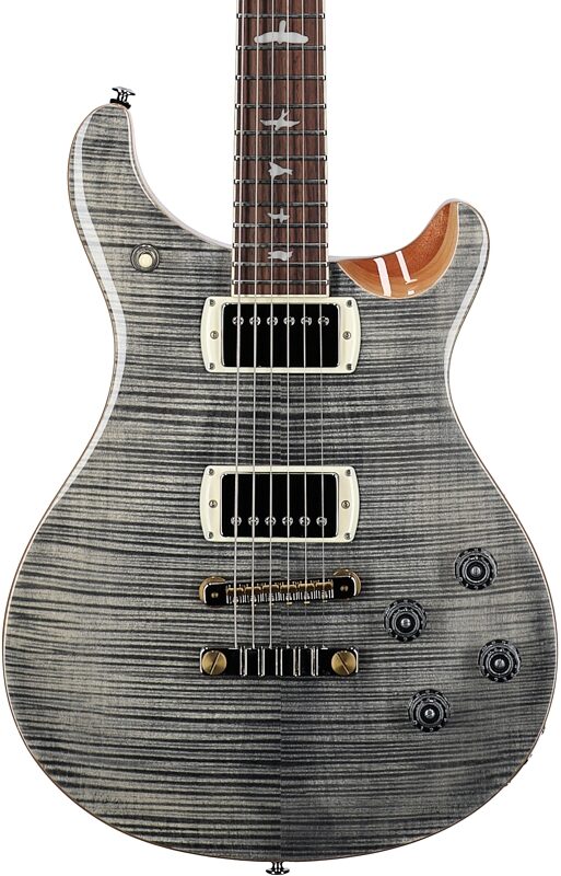 open zoom image for PRS Paul Reed Smith SE McCarty 594 v2 Electric Guitar (with Gig Bag), Charcoal, Body Straight Front
