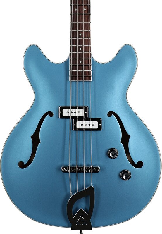 open zoom image for Guild Starfire I Electric Bass, Pelham Blue, Body Straight Front