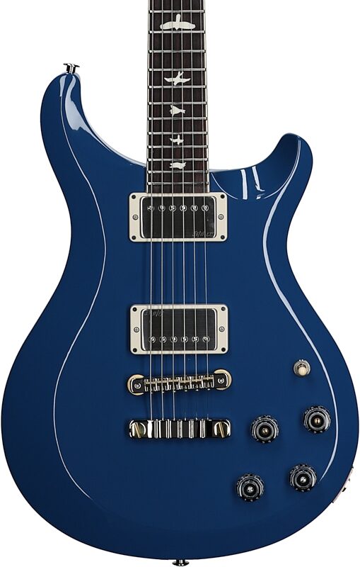 open zoom image for PRS Paul Reed Smith S2 McCarty 594 Thinline Electric Guitar (with Gig Bag), Space Blue, Open Box (Very Good), Body Straight Front