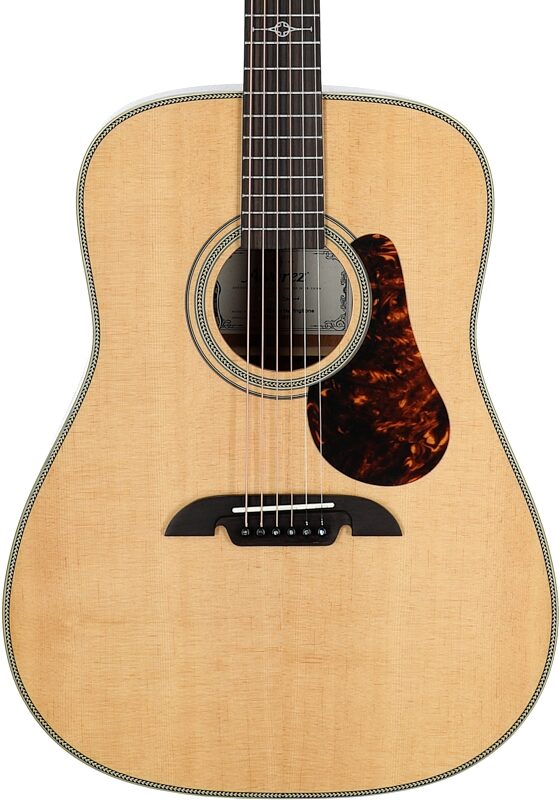 open zoom image for Alvarez MD60E Masterworks Herringbone Acoustic-Electric with Gig Bag, New, Body Straight Front