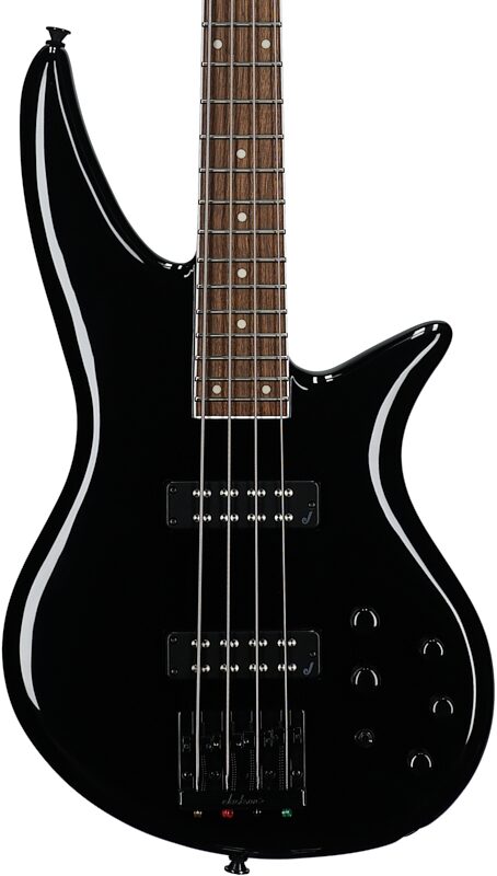 open zoom image for Jackson X Series Spectra SBX IV Electric Bass, Gloss Black, Body Straight Front