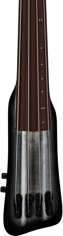 open zoom image for Ibanez Bass Workshop UB804 Upright Bass (with Gig Bag), Black Ice Burst Low Gloss, Body Straight Front