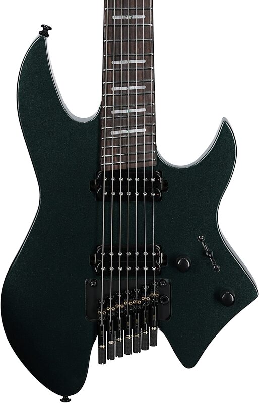 open zoom image for Sire Larry Carlton X6 Headless Electric Guitar, 7-String, Black, Body Straight Front