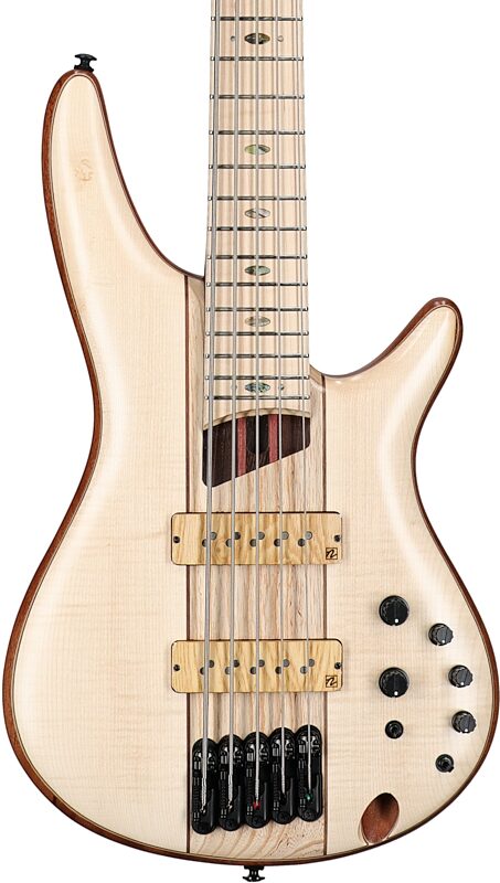 open zoom image for Ibanez SR5FMDX2 Premium Electric Bass (with Gig Bag), New, Body Straight Front