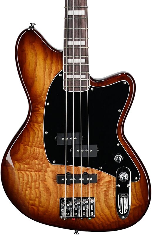 open zoom image for Ibanez TMB400 Talman Electric Bass, Iced Americano Burst, Body Straight Front