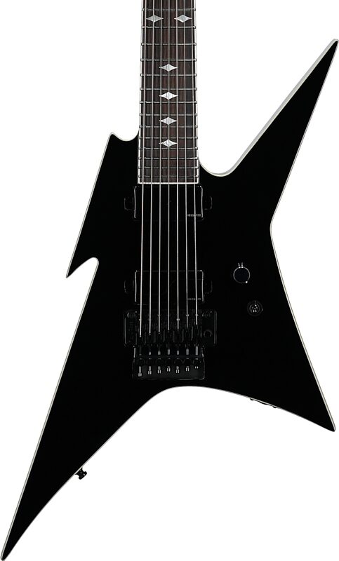 open zoom image for B.C. Rich Ironbird Extreme MK2 Electric Guitar, 7-String, Black, Body Straight Front