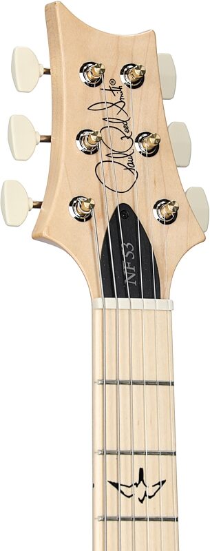 open zoom image for PRS Paul Reed Smith NF 53 Electric Guitar (with Gig Bag), Blue Matteo, Serial Number 0387958, Headstock Left Front