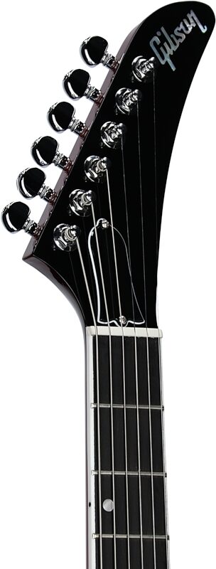 open zoom image for Gibson Victory Figured Top Electric Guitar (with Case), Wine Red, Serial Number 218040068, Headstock Left Front
