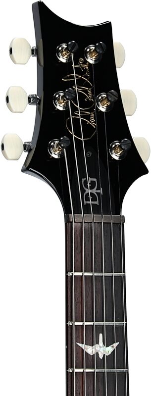 open zoom image for PRS Paul Reed Smith DGT Faded Blue Jean Electric Guitar (with Case), Faded Blue Jean Wraparound Smoke, Serial Number 0384312, Headstock Left Front