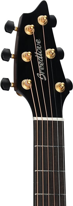 open zoom image for Breedlove Oregon Concert CE Saddleback Acoustic Guitar (with Case), New, Serial Number 29801, Headstock Left Front