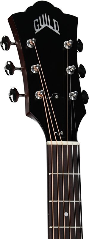 open zoom image for Guild D-50 Standard Dreadnought Acoustic Guitar, Natural, Serial Number C240652, Headstock Left Front