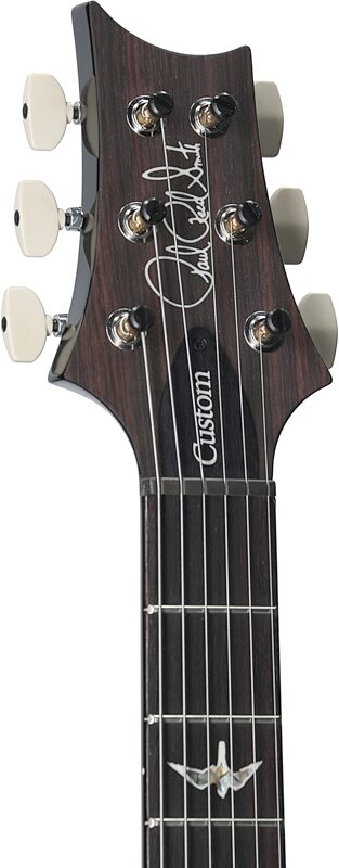 open zoom image for PRS Paul Reed Smith 2011 Custom 24 10-Top Electric Guitar with Case, Purple Mist Wraparound Smokeburst, Serial Number 0389653, Headstock Left Front