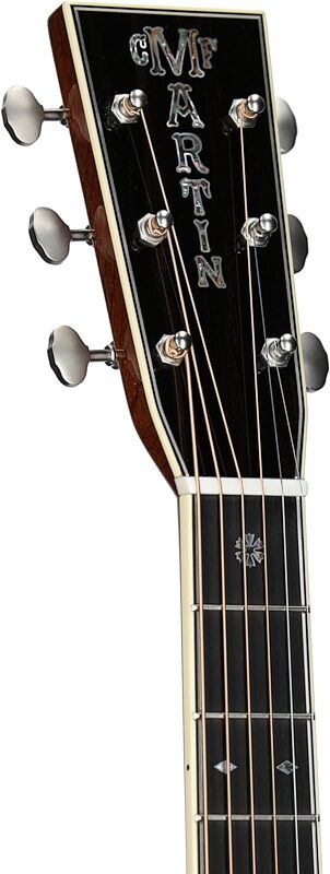 open zoom image for Martin OM-45 John Mayer 20th Anniversary Acoustic Guitar (with Case), New, Serial Number M2889966, Headstock Left Front