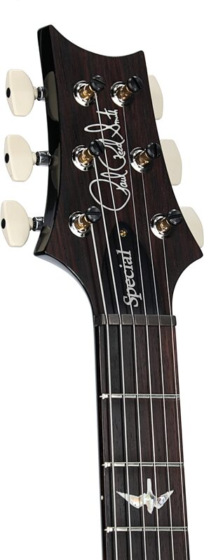 open zoom image for PRS Paul Reed Smith Special Semi-Hollow LTD 10-Top Electric Guitar (with Case), Charcoal Burst, Serial Number 0395984, Headstock Left Front