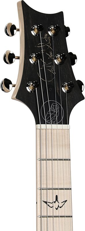 open zoom image for PRS Paul Reed Smith Myles Kennedy Electric Guitar (with Gig Bag), Platinum Metallic, Serial Number 0402089, Headstock Left Front