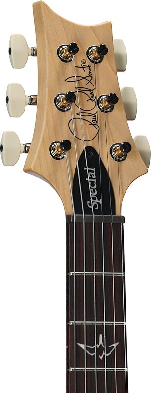 open zoom image for PRS Paul Reed Smith Swamp Ash Special Electric Guitar, with Rosewood Fingerboard (with Gig Bag), Scarlet Smokeburst, Serial Number 0402876, Headstock Left Front