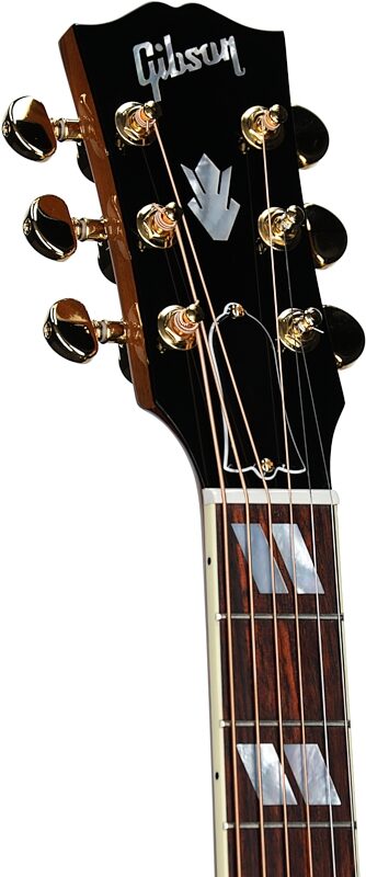 open zoom image for Gibson Hummingbird Standard Rosewood Acoustic-Electric Guitar (with Case), Rosewood Burst, Serial Number 20985040, Headstock Left Front