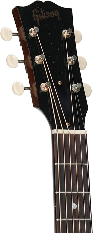 open zoom image for Gibson Custom 1955 J-45 Murphy Lab Light Aged (with Case), New, Serial Number 21875017, Headstock Left Front