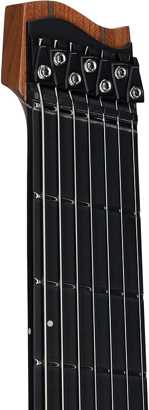 open zoom image for Strandberg Boden Prog NX 7 Electric Guitar, 7-String (with Gig Bag), Deep Blue, Serial Number C2509244, Headstock Left Front