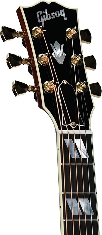 open zoom image for Gibson Limited Edition Hummingbird Rosewood Acoustic-Electric Guitar (with Case), New, Serial Number 22665081, Headstock Left Front