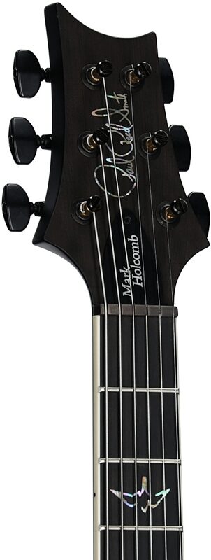 open zoom image for PRS Paul Reed Smith Mark Holcomb Wraparound Electric Guitar (with Case), Fire Smokeburst, Serial Number 0416740, Headstock Left Front