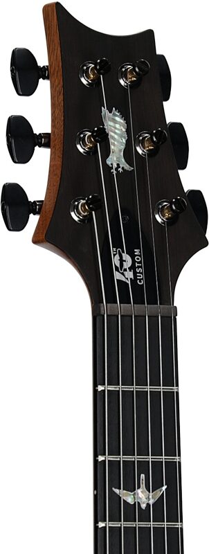 open zoom image for PRS Paul Reed Smith 40th Anniversary Custom 24 Satin Limited Edition Electric Guitar, Faded Whale, Serial Number 0416416, Headstock Left Front
