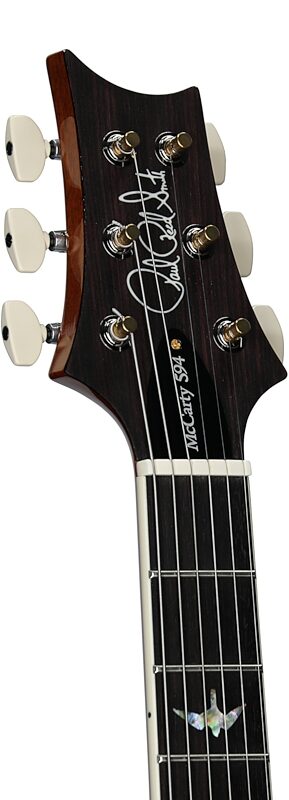 open zoom image for PRS Paul Reed Smith McCarty 594 10-Top Electric Guitar (with Case), Aurora Borealis, Serial Number 0418544, Headstock Left Front