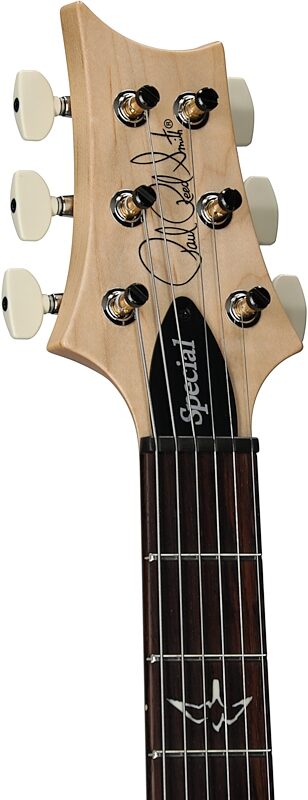 open zoom image for PRS Paul Reed Smith Swamp Ash Special Electric Guitar, with Rosewood Fingerboard (with Gig Bag), Black Doghair Smokeburst, Serial Number 0405623, Headstock Left Front
